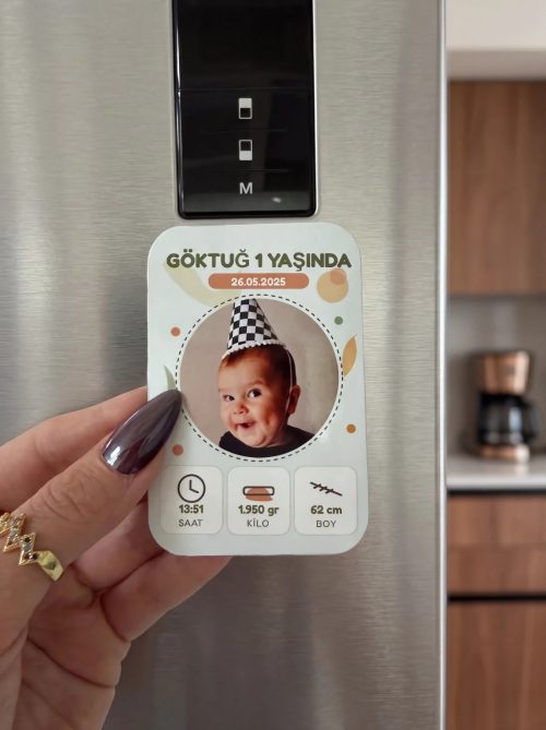18 Adet Smile Model Buzdolabı Magneti