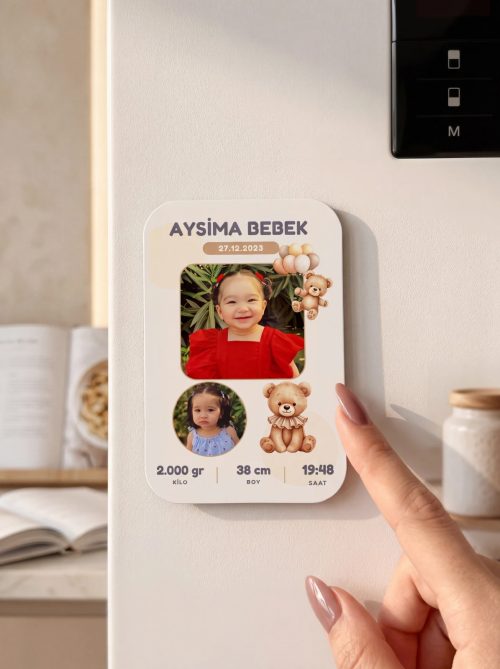 18 Adet Lovely Model Buzdolabı Magneti
