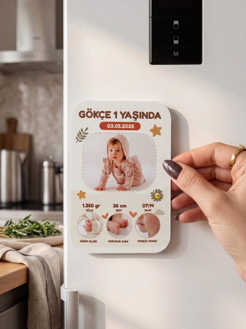 18 Adet Pure Model Buzdolabı Magneti